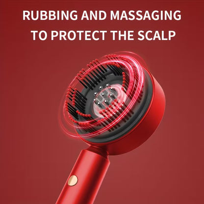 Red Light & EMS Smart Scalp Massager – Deep Relaxation & Hair Wellness Device