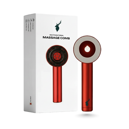 Red Light & EMS Smart Scalp Massager – Deep Relaxation & Hair Wellness Device