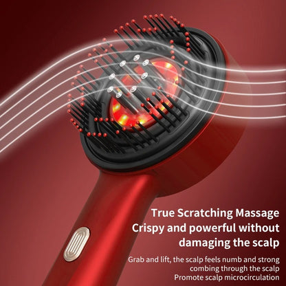 Red Light & EMS Smart Scalp Massager – Deep Relaxation & Hair Wellness Device